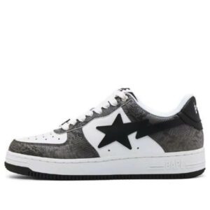 A BATHING APE Bape Sta ‘Black Snakeskin’