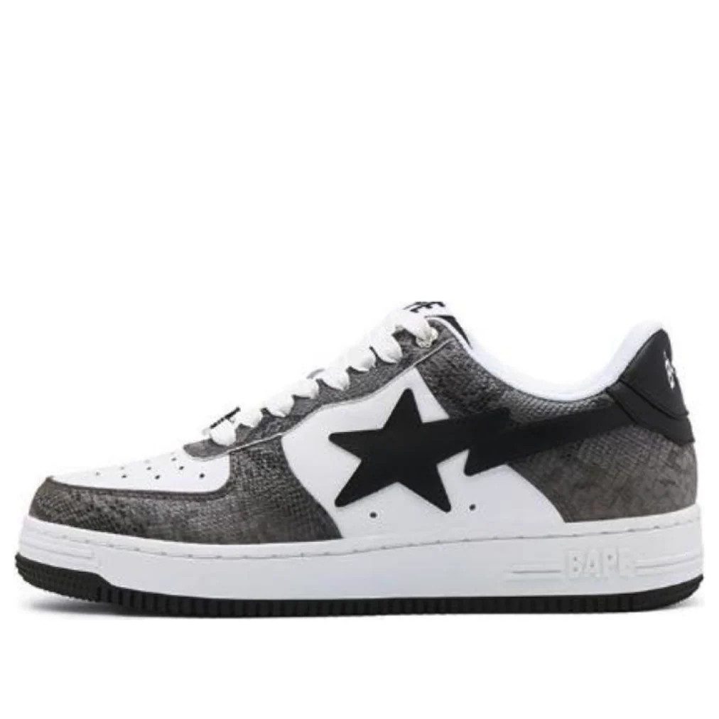 A BATHING APE Bape Sta 'Black Snakeskin'