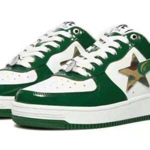 A BATHING APE Bape Sta ‘Dark Green Camo White’