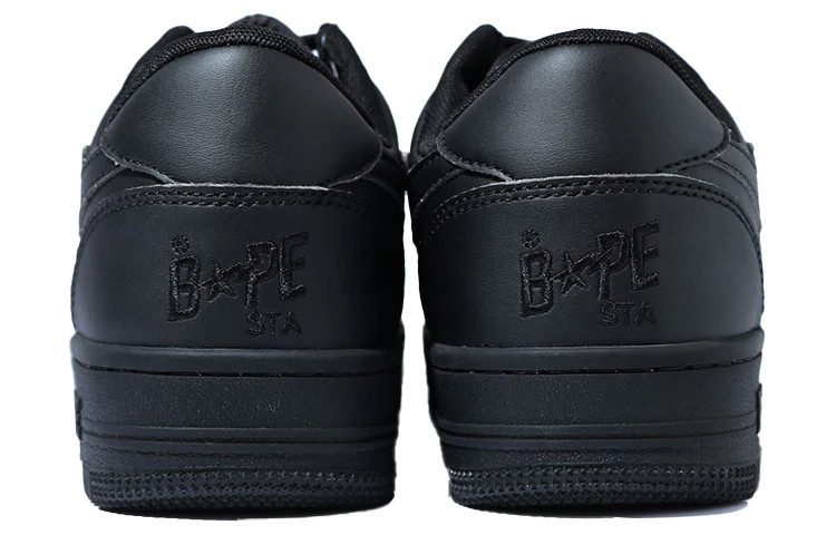 A BATHING APE Bape Sta Low 20Th Anniversary 'Triple Black' (foto 3)