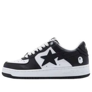 A BATHING APE Bape Sta Low ‘Black White’