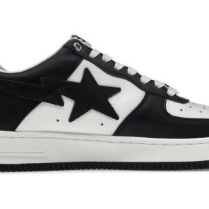 A BATHING APE Bape Sta Low ‘Black White’