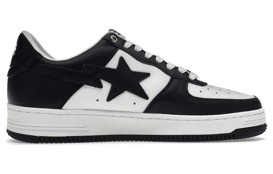 A BATHING APE Bape Sta Low 'Black White' (foto 2)