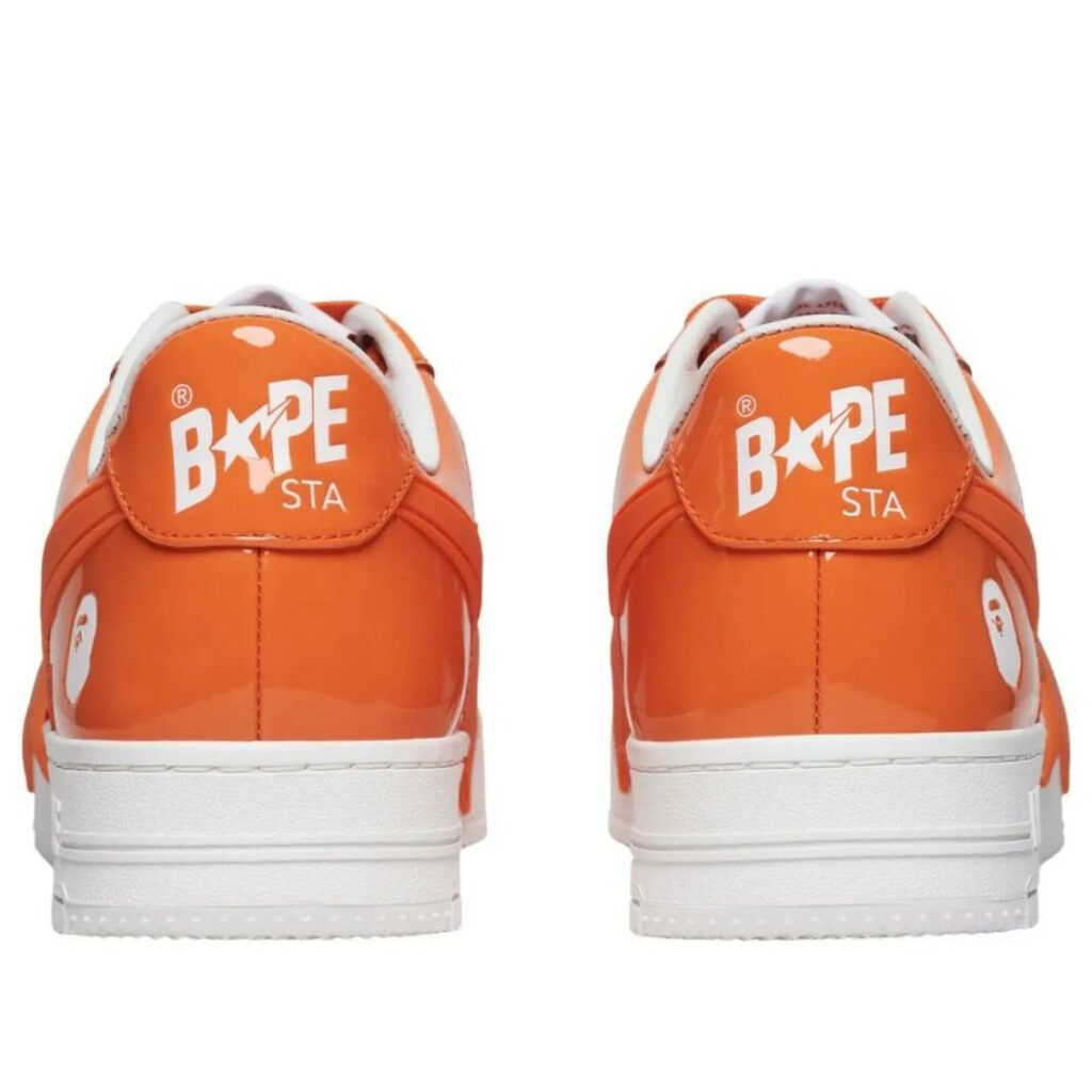 A BATHING APE Bape Sta Low 'Orange White 2022' (foto 3)