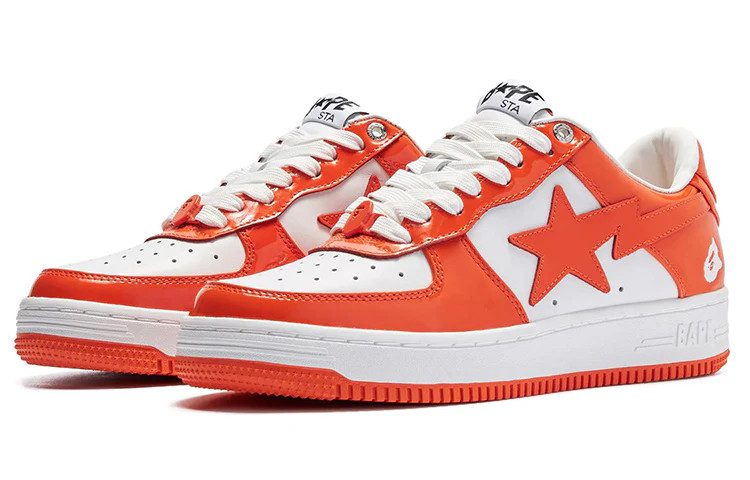 A BATHING APE Bape Sta 'Orange White' (foto 2)
