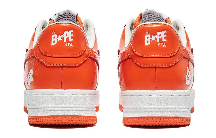 A BATHING APE Bape Sta 'Orange White' (foto 3)