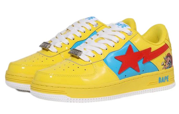 A BATHING APE Bape Sta x Marvel 'Yellow Blue Red' (foto 4)