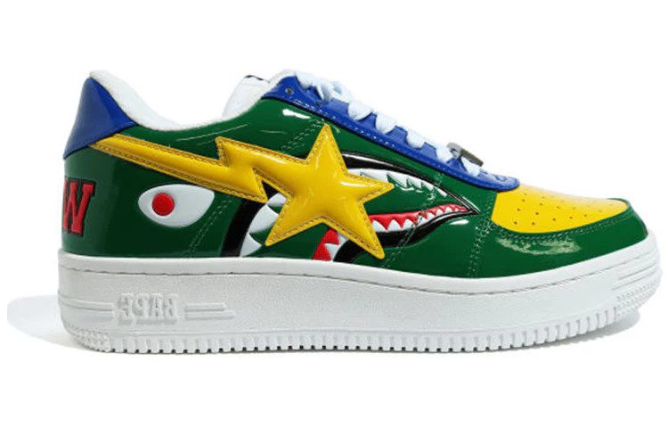 Bape sta Low M2 'Green Shark Face' (foto 2)