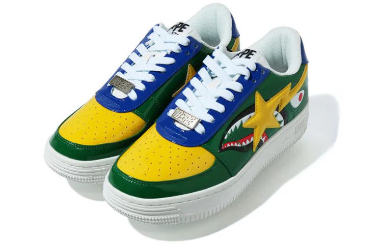Bape sta Low M2 'Green Shark Face' (foto 4)