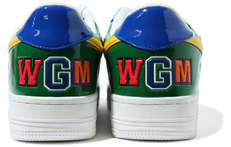 Bape sta Low M2 'Green Shark Face' (foto 3)