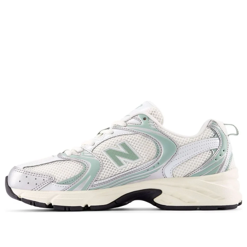 530 'Silver Metallic Mosaic Green'