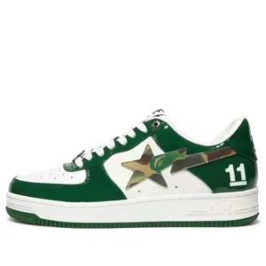 A BATHING APE Bape Sta ‘Dark Green Camo White’