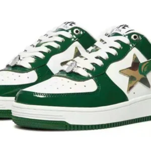 A BATHING APE Bape Sta ‘Dark Green Camo White’