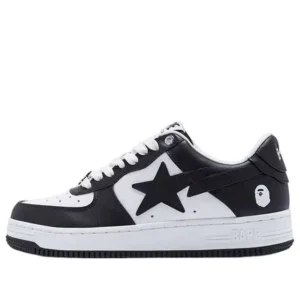 A BATHING APE Bape Sta Low ‘Black White’