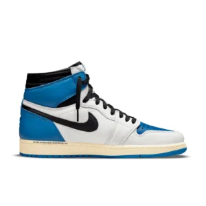 Jordan 1 Retro High OG SP Travis Scott x Fragment ’Military Blue’