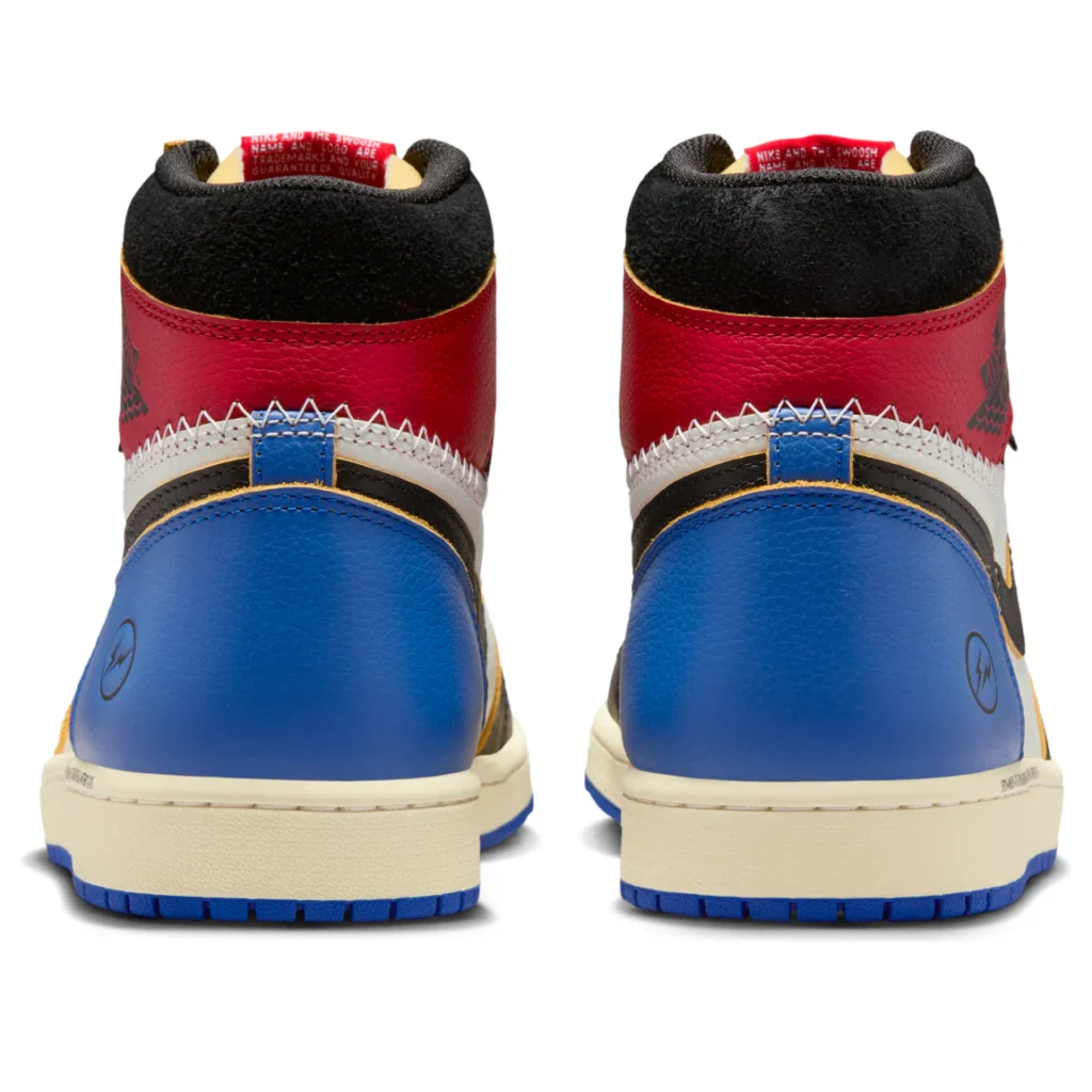 Air Jordan 1 Retro High x Fragment x Union LA OG SP 'Varsity Red Sport Royal' (foto 2)