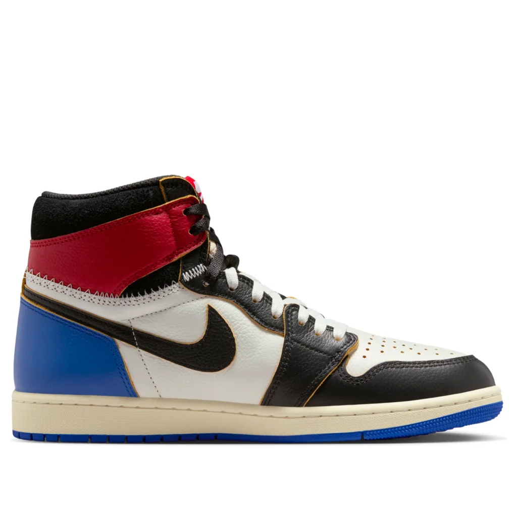 Air Jordan 1 Retro High x Fragment x Union LA OG SP 'Varsity Red Sport Royal' (foto 3)