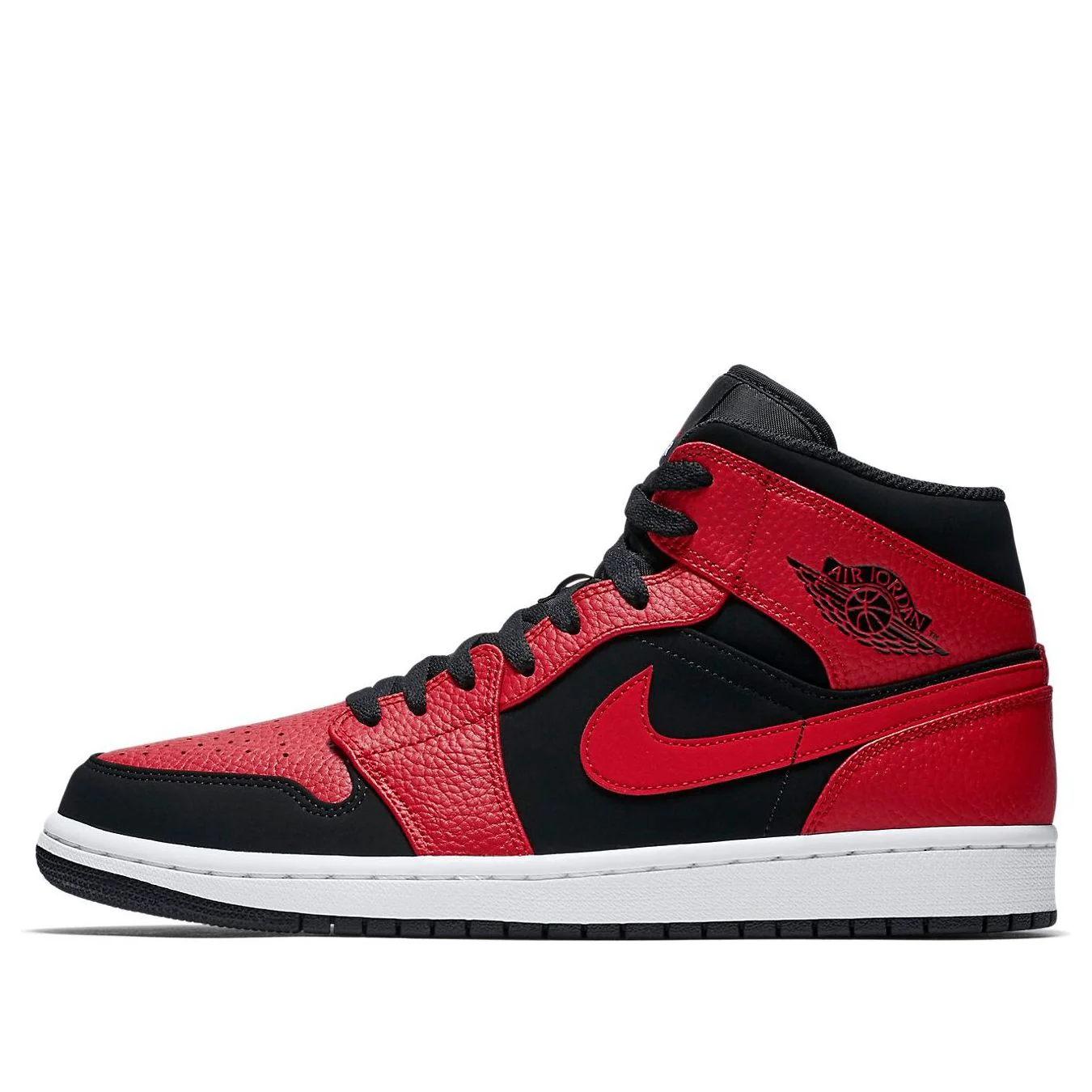 Air Jordan 1 Mid 'Bred'