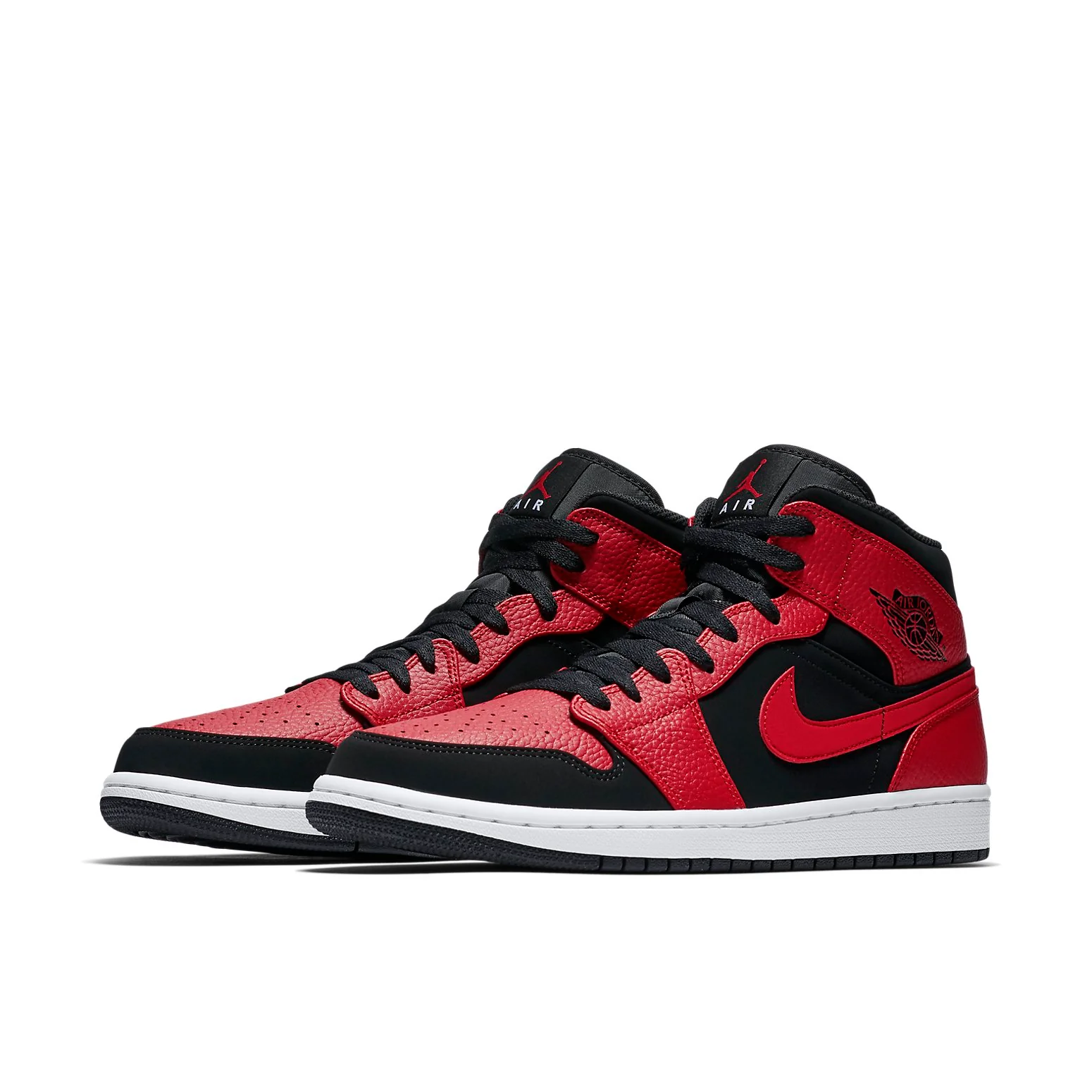 Air Jordan 1 Mid 'Bred' - Imagen 4