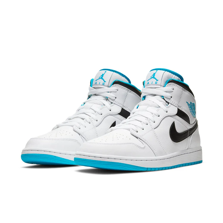 Air Jordan 1 Mid 'Laser Blue' - Imagen 4