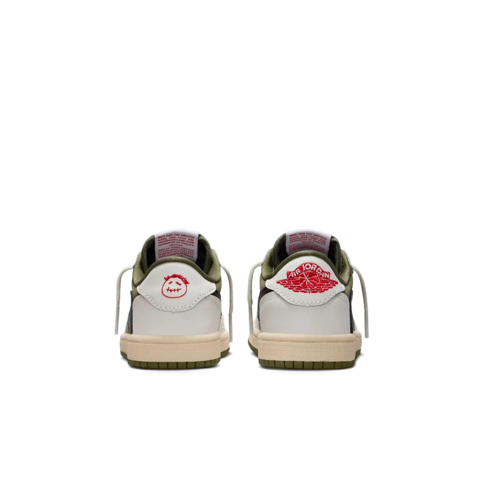 Air Jordan 1 Retro Low OG SP x Travis Scott 'Medium Olive' - Imagen 4
