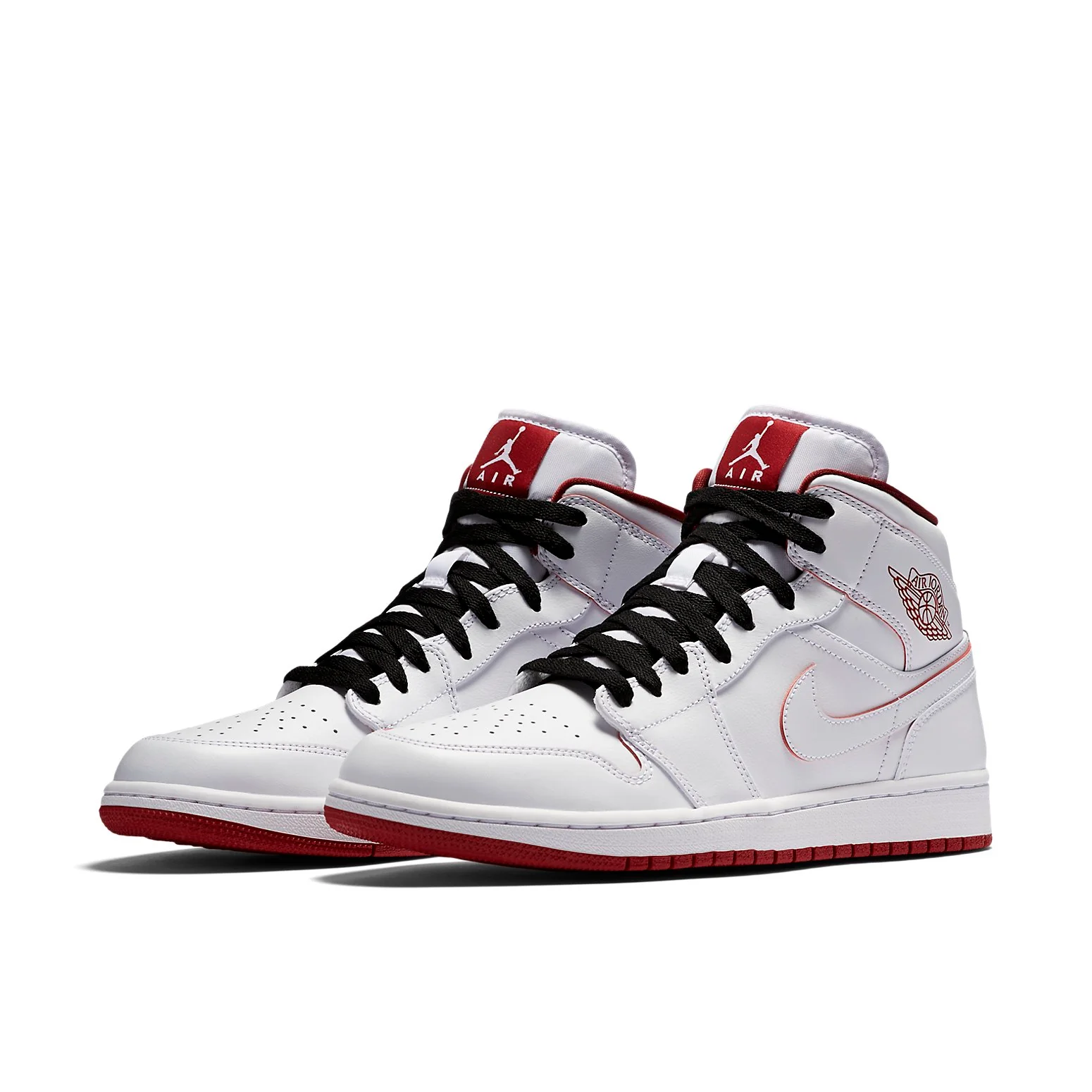 Air Jordan 1 Retro Mid 'White Gym Red' - Imagen 2