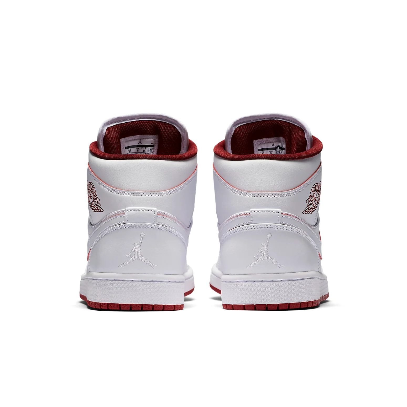 Air Jordan 1 Retro Mid 'White Gym Red' - Imagen 4