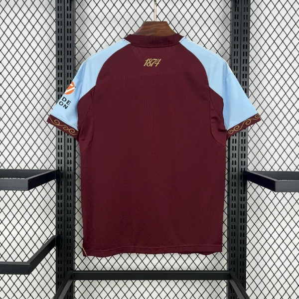 Aston Villa 1º Equipación Aficionado 25/26 - Imagen 2