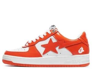 A Bathing Ape Low ‘Orange White 2022’