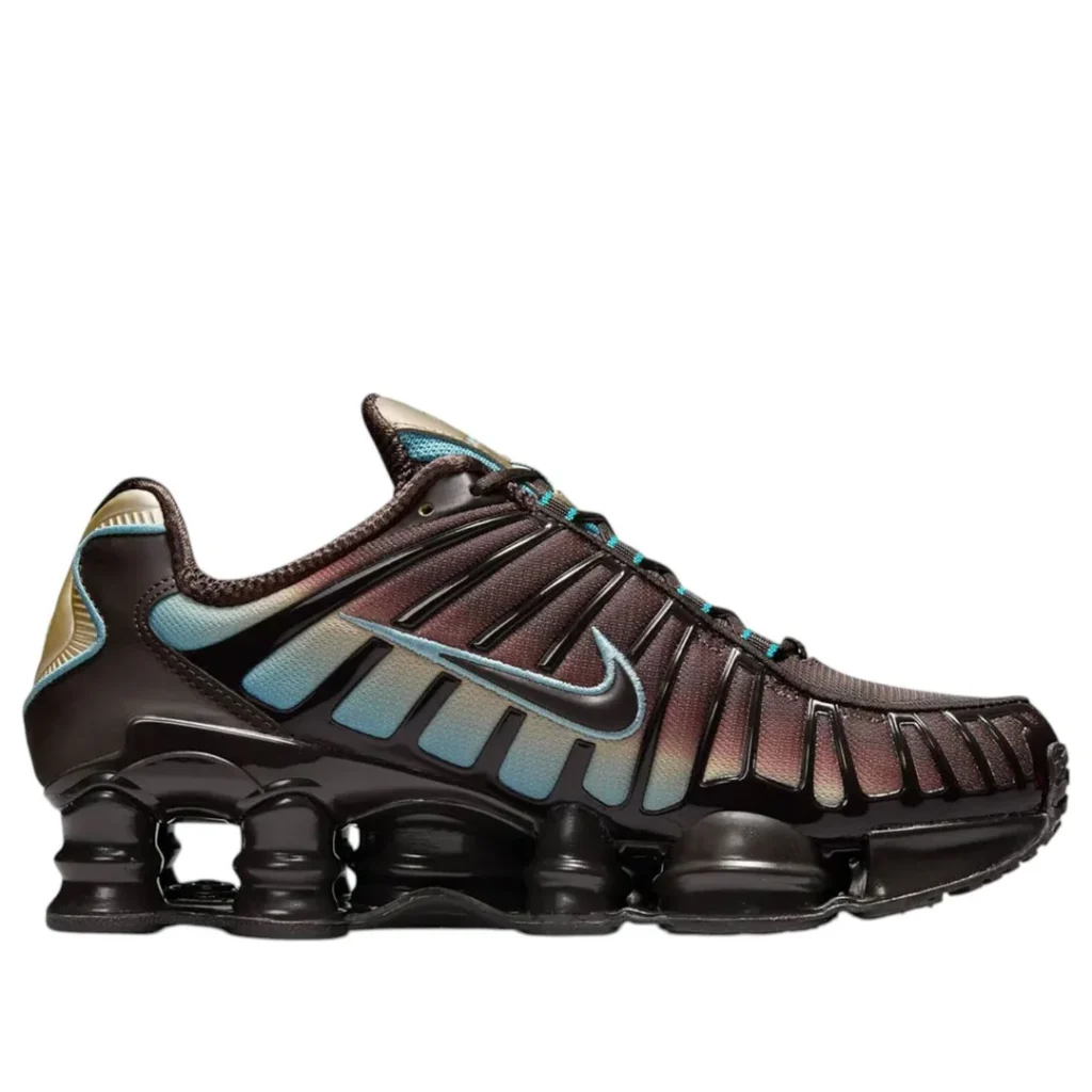 Shox TL 'Velvet Brown Denim Turquoise' (foto 2)