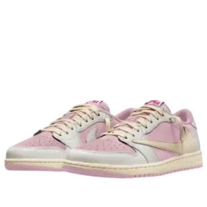 Air Jordan x Travis Scott 1 Retro Low OG ‘Sail Shy Pink’