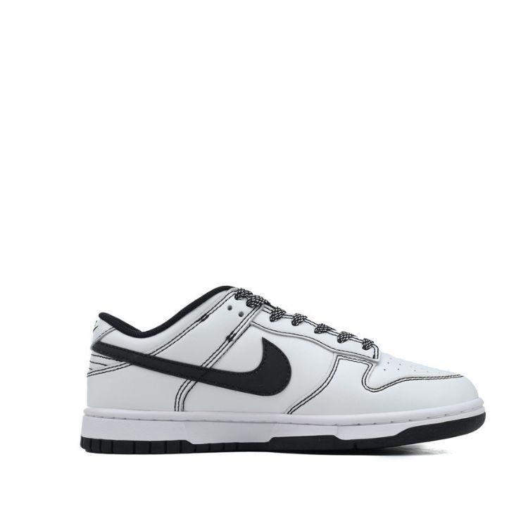 Dunk Low x Stüssy 'White Black' - Imagen 2