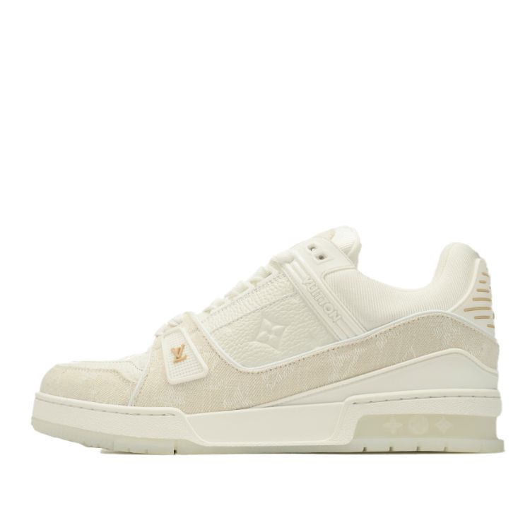 Trainer 'Beige Monogram Denim'