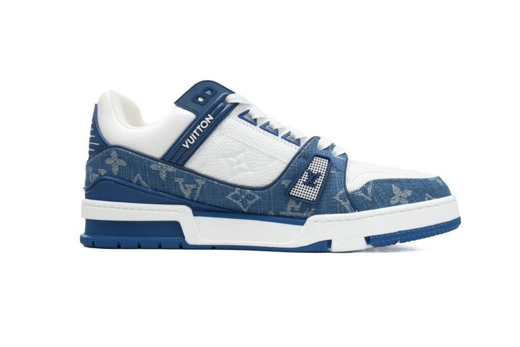 Trainer 'Monogram Denim White' (foto 4)