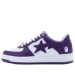 A BATHING APE Bape Sta 'White Purple'