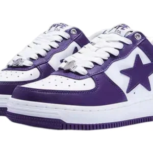A BATHING APE Bape Sta ‘White Purple’