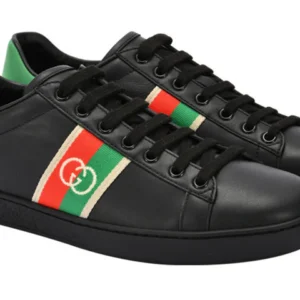 Ace Elastic Web ‘Interlocking G – Black’