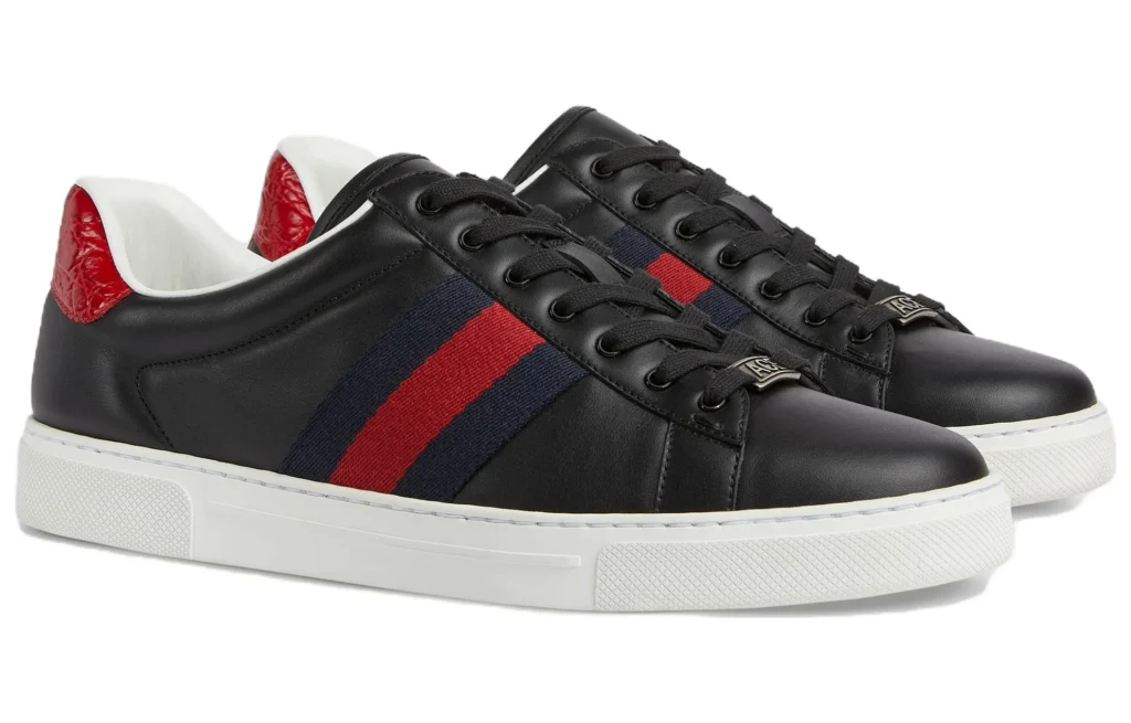 Ace Low-Top Sneakers 'Black Red' (foto 2)