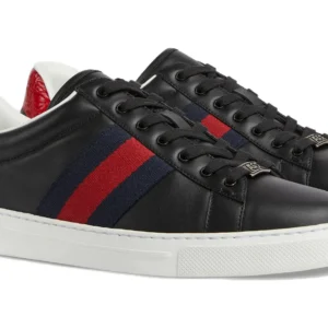 Ace Low-Top Sneakers ‘Black Red’