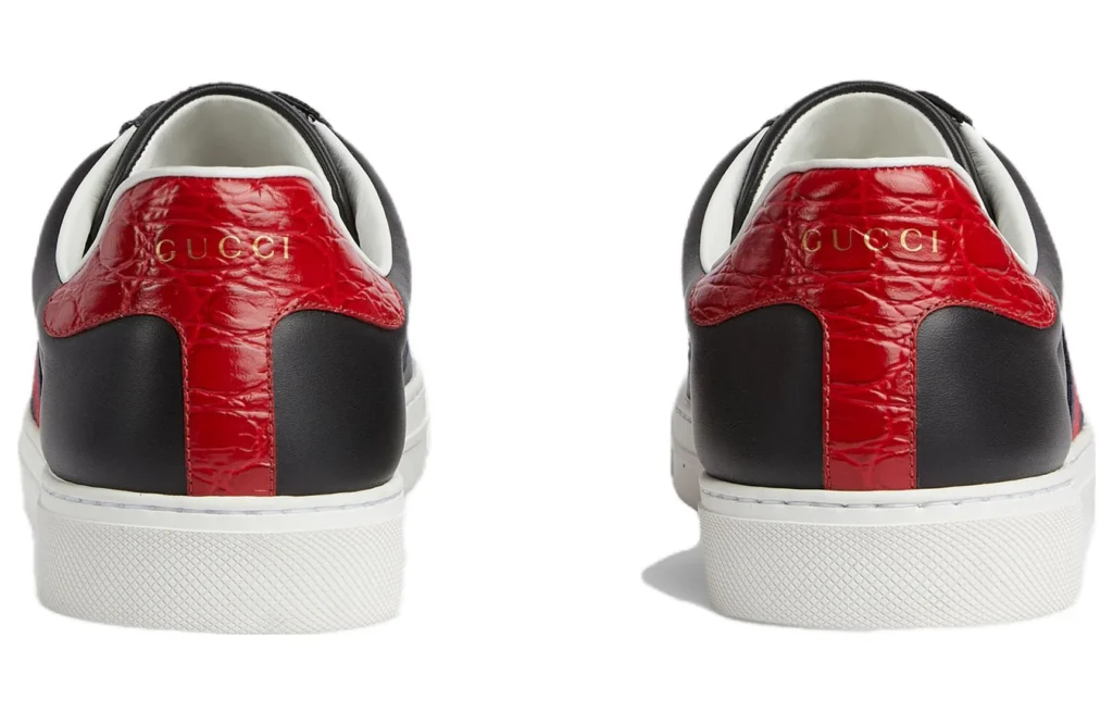 Ace Low-Top Sneakers 'Black Red' (foto 4)