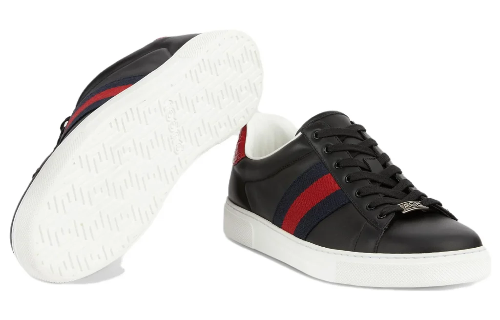 Ace Low-Top Sneakers 'Black Red' (foto 3)