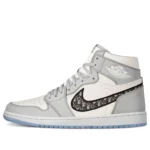 Air Jordan 1 High OG x Dior 'White Wolf Grey'
