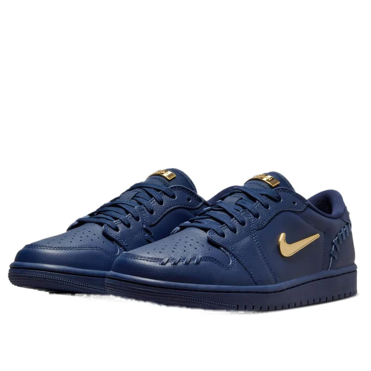Air Jordan 1 Low 'Method of Make Midnight Navy Metallic Gold' - Imagen 5