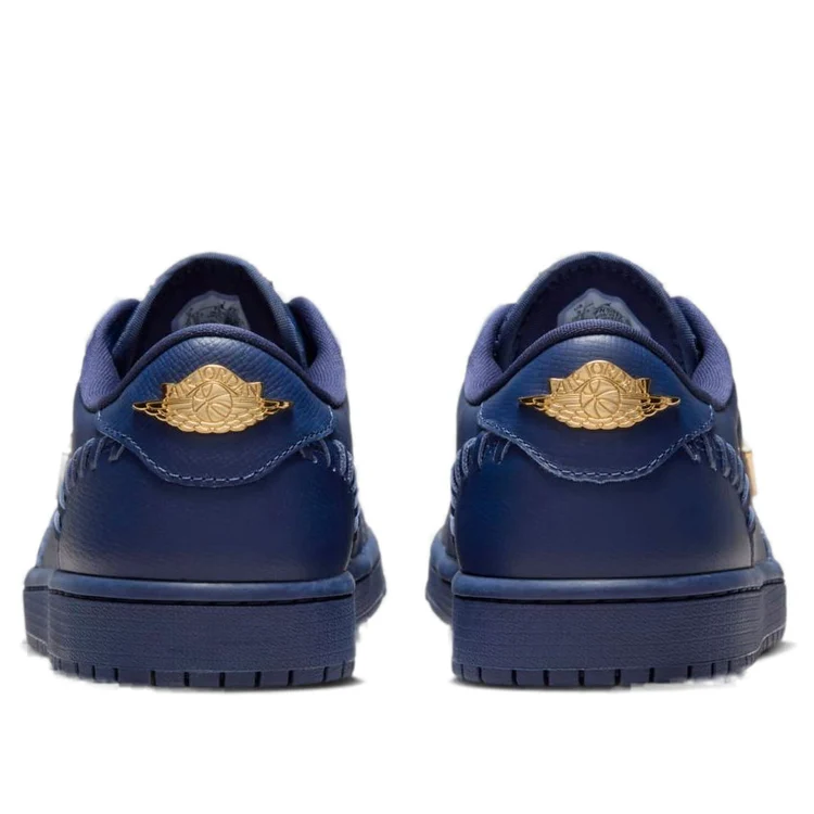 Air Jordan 1 Low 'Method of Make Midnight Navy Metallic Gold' - Imagen 4