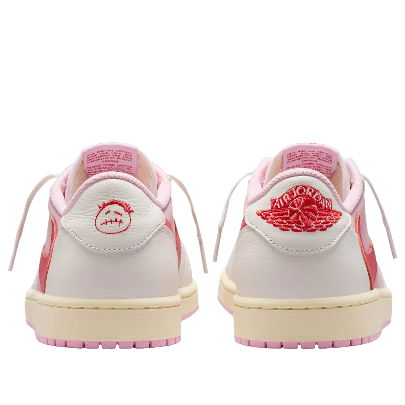 Air Jordan 1 Low OG x Travis Scott 'Tropical Pink' - Imagen 4