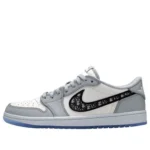 Air Jordan 1 Low x Dior 'White Grey'