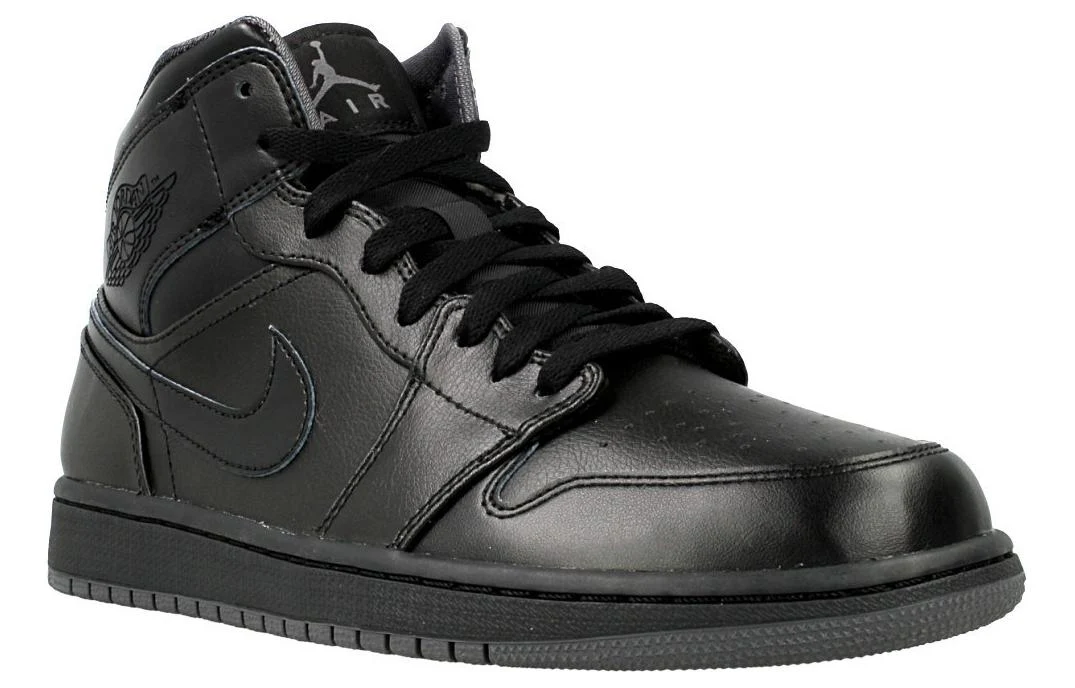 Air Jordan 1 Mid 'Black' - Imagen 2