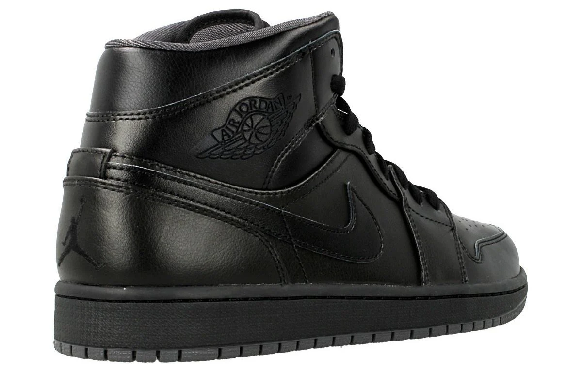 Air Jordan 1 Mid 'Black' - Imagen 3