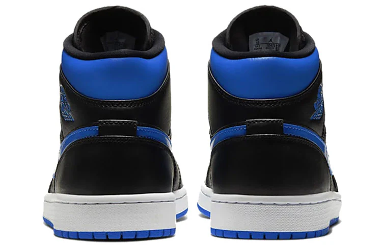 Air Jordan 1 Mid 'Black Hyper Royal' - Imagen 4