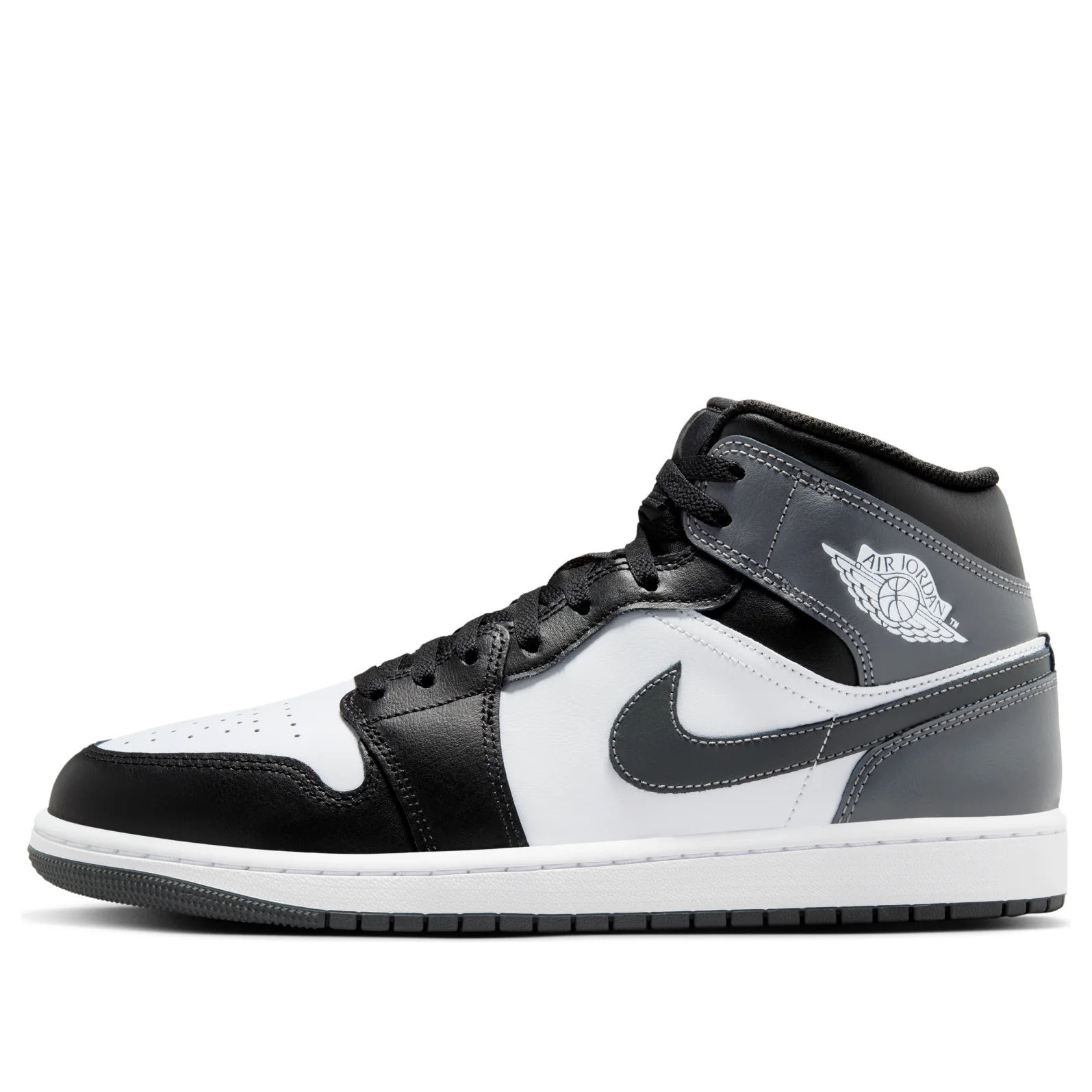 Air Jordan 1 Mid 'Black Iron Grey'